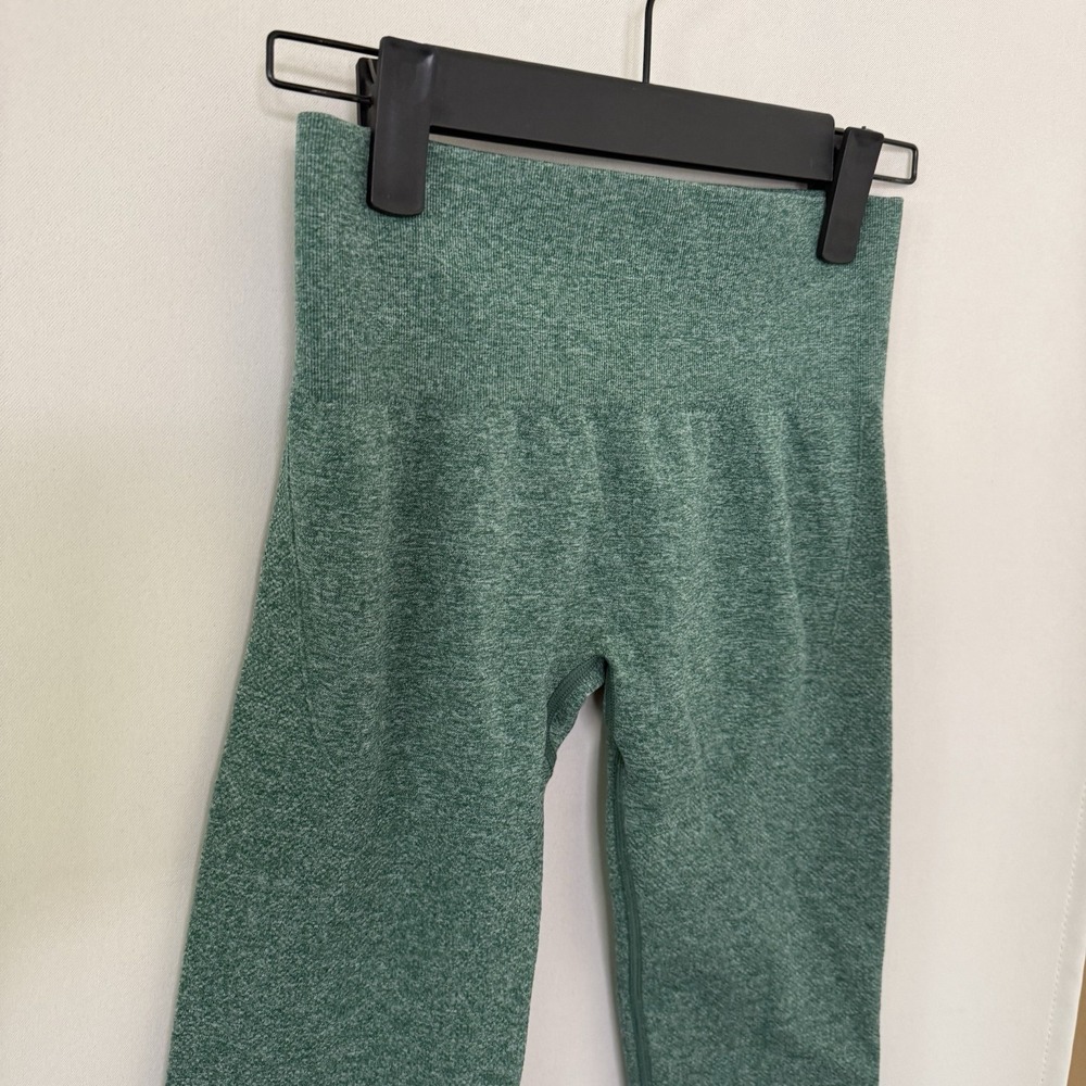 NVGTN Women's Small Green Athletic Work Out Gym Running Leggings Pants - Picture 2 of 9